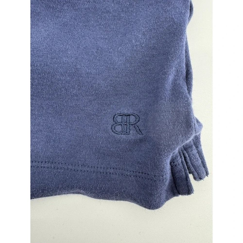 Banana Republic Polo Shirt Men's Size XL Blue Long Sleeve Knit Golf Preppy